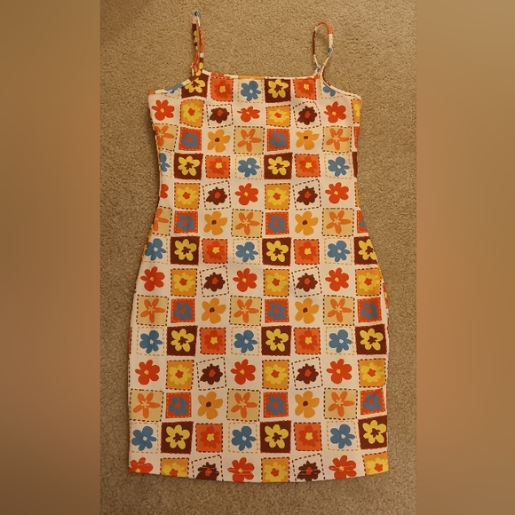 Multi-Color Boho Style Dress - Picture 3 of 6